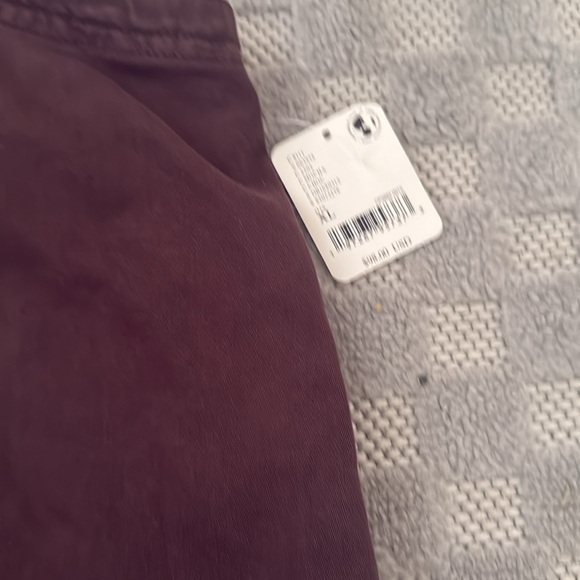 Free People Overall Smocked Mini Dress in Chocolate Brown Size X-Large NWT - Picture 9 of 13